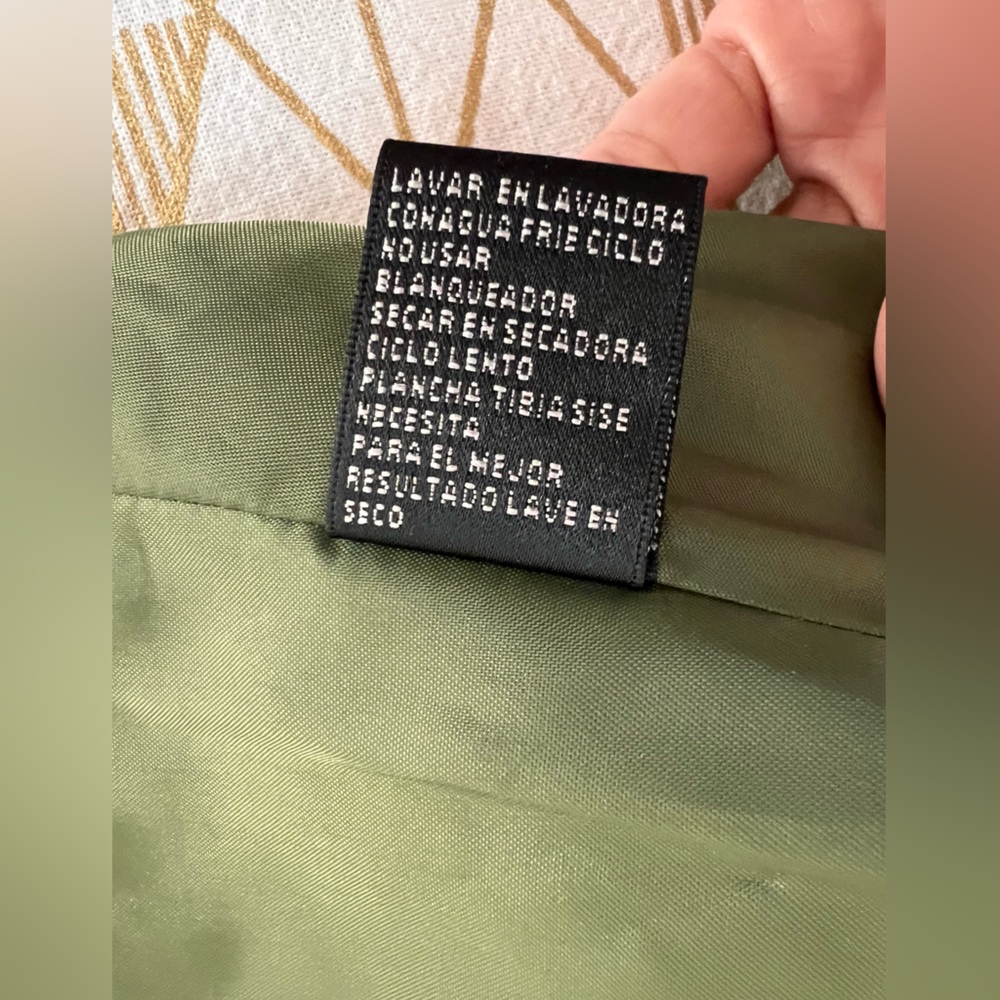 Tahari Green Plaid Blazer with Velvet Collar - Picture 11 of 13